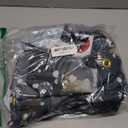 Brightown Christmas Garage Door Cover 6 x 13 ft Decorations, with Magnetic Hook and Elastic Cord for Easy Installation, Large Banner Backdrop for 2 Car Garage Door Party Wall Door Gate (White)