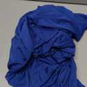 Rakila 2 Pack 43x32 Inch Spandex Round Tablecloth Cocktail Royal Blue Table Covers Fitted Stretch Tablecloth for Wedding, Banquet, Party, Birthday