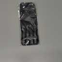 Pefei Tweezers Set - Professional Stainless Steel Tweezers for Eyebrows - Great Precision for Facial Hair, Splinter and Ingrown Hair Removal (Black)