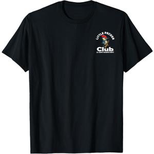 THE REAL LITTLE PECKER CLUB T-Shirt (Black, XXL)