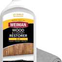 Weiman Wood and Cabinet Restorer 3-In-1 Bundle - Removes Dirt, Residue, Dust, Reduces Scratches, Restore Shine, Prevent Fading, UV Shield Technology, Safe for Antique Wood, Tables, Chairs, Cabinets