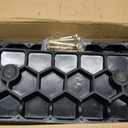 Heavy Duty 2.5 inch Rise Rubber Curb Ramps for Driveway Curb Ramps with M8 Screws for Sidewalks Door Ramps for Thresholds Shed Riding Mower 7000lbs Powersport Loading