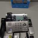 AT&T TL86103 2-Line Corded/Cordless for Small Business with Answering Machine, 2-Mailboxes, Connect-to-Cell, Caller ID Announcer, Intercom, Long Range & Expandable to 12 Handsets, Silver/Black