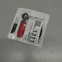 For Hyundai Key Fob Cover Accessories- Matte TPU Key Fob Cover with Leather Keychain for Ioniq 6 Grandeur GN7 KONA Elanrtra Sonata Tucson 2023 2024 2025 2026 Santa and More. (Matte Red, 5 Buttons)