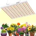 2024 New SPF4000 400W LED Grow Light 5x5ft Coverage with New Diodes & IR Lights Full Spectrum Veg Bloom Growing Lamps for Indoor Plants Seeding Flower Led Plant Light Fixture