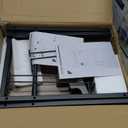 TUTOTAK Bar Cart, Home Bar Serving Cart, Small Wine Cart with 3Tier Shelf, Beverage cart, Drink Cart with Wine Rack and Glass Holder, Rolling bar carts for The Home, Living Room, Greige BC01BG035