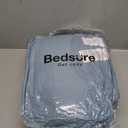 Bedsure Queen Size Comforter Set, Mineral Blue Soft Prewashed Bedding for All Seasons, 3 Pieces GentleSoft Down Alternative Bed Set, 1 Lightweight Comforter (90"x90") and 2 Pillowcases (20"x26")