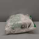 H.VERSAILTEX Linen Curtains Flax Linen Blended Curtain Panels for Living Room/Bedroom Semi Sheer Privacy Curtains 108 inch Length 2 Panels Set Nickel Grommet Window Drapes, Natural