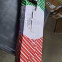 26" Christmas Candy Cane Lights (10PCS) for Landscape Decoration, Outdoor Pathway Makers Lights, Candy Cane Walkway Lights Red & Green(Include Stakes)