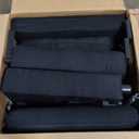 DWVO Convertible Sleeper Chair, 3-in-1 Sofa Bed with Pull-Out Bed, 75" Single Sleeper Couch with Reclining Backrest and Wide Armrest, Linen Futon Couch for Dorm Apartment, Black