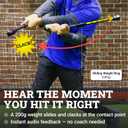 FIELDFORCE Impact Swing Bat Baseball Swing Trainer for Batting, 25.59"