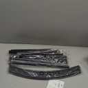 Metal Pergola Arbor,4.6 Feet Wide x7.9 Feet High Assemble Freely for Various Climbing Plant Wedding Garden Arch Bridal Party Decoration Wide Arbor (Black)