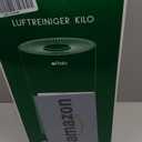 Afloia Air Purifiers for Home Bedroom Large Room Up to 1076 Ft, 3-Stage Filter Cleaner Odor Eliminator, Remove Pets Dust Dander Hair Allergy Mold Pollen Smoke Smell, Quiet 22 dB, 7 Colors Night Light (White)