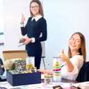 Singhoow 13 Pcs Christmas Thank You Gift Box for Women Teacher Appreciation Week Employee Appreciation Gift Basket Pens Cards Bath Salt Ball Mug for Xmas Coworkers Teacher Nurse Mom Staff Volunteer