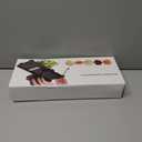 Mandoline Slicer Vegetable Chopper, Fruit Slicer, Cheese Grater & Potato Cutter with 6 Blades, Easy Kitchen Tool, White