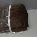 H.VERSAILTEX Stretch Velvet Loveseat Covers for 2 Cushion Couch Covers for Living Room Sofa Covers Slipcovers with Non Slip Straps Bottom, Ultra Thick Comfy Velour (Width 58"-72", Chocolate)