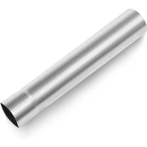 LCGP 2.5" Custom Mandrel Straight Exhaust Pipe, 18" Long, Made of High Quality Stainless Steel Fit 2.5 Inch Exhaust Pipe