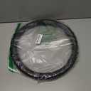 PU Leather Car Steering Wheel Cover with Anti-Slip Grip, for Women and Men, Universal Fit for 14.5-15 Inch Cars, Trucks, SUVs (Black (Round), Medium(Standard) Size[14 1/2''-15''])