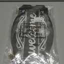 Jetec Interchangeable Christmas Welcome Themed Sign Front Door Decor, Rustic Wood Wall Hanging Outdoor, Farmhouse, Porch, for Seasonal Thanksgiving Winter Holiday(Black with White Letters)