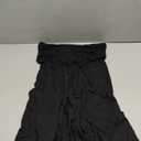 DJT Women's Flowy Handkerchief Hemline Midi Skirt, S