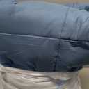 HIG 3pc Dusty Blue Twin/Twin XL Comforter Set - All Season Reversible Down Alternative Comforter with Sham - Quilted Duvet Insert with Corner Tabs - Box Stitched Blanket - Breathable, Soft, Fluffy