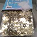 Glitter Sequin Backdrop Light Gold Shimmer Wall 6FTx4FT Disco Backdrop for Party Wedding Anniversary Birthday Bachelorette Party