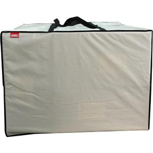 Outdoor Square Cushion/Cover Storage Bag, Protective Zippered Storage Bags with Handles, 32''L x 32''W x 24''H Beige