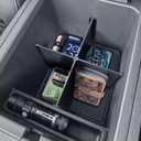 RUNROAD Center Console Organizer Tray Compatible with Honda Pilot 2023 2024 2025 2026, 2024-2025 Ridgeline / 2024-2026 Passport Accessories, Insert Armrest Dividers ABS Middle Console Storage Box