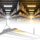 High Bay LED Shop Lights 1 Pack, Switchable 150W/120W/100W & 4000K/5000K