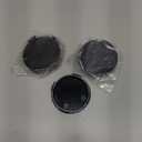 KitsPro 2.6Inch 65MM Wheel Center Caps for Ford FL341A096 Rim Hub Caps, Pack of 4 (Matte Black, Outer 65MM, Inner 61MM)