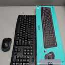 Logitech MK270 Wireless Keyboard and Mouse Combo for Windows, 2.4 GHz Wireless, Compact Mouse, 8 Multimedia and Shortcut Keys, 2-Year Battery Life, for PC, Laptop - Black