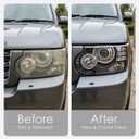 Headlight Lens Covers Replacement for Range Rover L322 2010-2012