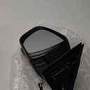 Left Driver Side Mirror Assembly Fits 2017 2018 2019 2020 Nissan Rogue with Power Glass Heated and Turn Signal Match Black Replace NI1320287(7Pins) (L-7Pins)