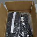 ZELUS Weighted Vest for Men and Women | 4-10lb Vest with 6 Ironsand Weights for Home Workouts | Adjustable Body Weight Vest Exercise Set for Cardio and Strength Training (Black)