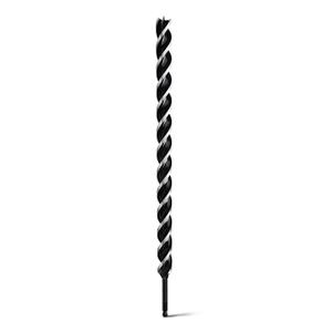 1-1/5" x 24" Auger Drill Bit for Soft and Hard Wood, Plastic, Drywall and Composite Materials, Hex Shank Tri Flute Wood Drill Bit