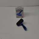 Self-Cleaning Brush for Pet Deshedding - Skin-Friendly Grooming Tool for Dogs and Cats, Blue