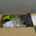 6 Inch Electric Weed Wacker with Wheels, Lightweight Electric Weed Eater, 650W High Power 8500 RPM,4000mAh Battery Powered Weed Eater, Multifunctional Grass Trimmer Lawn Tool,Green