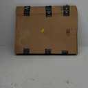 24x13.5 Gable Plate Pergola Truss Roof Plate Connector Heavy Duty 12 Pitch Powder Coated Black