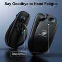 HONCAM Gaming Mouse Grip for Switch 2 Joycons (Black)
