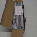 luckystyle Smart RGB Corner Floor Lamp,Bright LED Tall Modern Floor Lamp with APP and Remote,Ambient Lighting Color Changing Standing Lamps with Music Mode and Timing for Living Room,Bedroom,Party (Black)