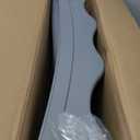 Amazon Basics Foldable Non-Slip Pet Stairs for Small Dogs and Cats, Senior Pets, Easy to Climb, 14.6" x 22.75" x 19.5", Grey