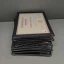 Giftgarden Black 8.5x11 Picture Frame Set of 12, Multi 8.5 x 11 Frames Bulk for Award Certificate Document Diploma, Wall or Tabletop Display