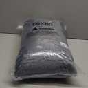 Doux Dozy Queen Size Blanket Dark Grey