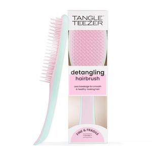 Tangle Teezer Fine & Fragile Ultimate Detangler Brush, Dry & Wet Hair Brush to Detangle & Reduce Breakage, Marshmallow Pink & Mint (Regular) Tangle Teezer Fine & Fragile Ultimate Detangler Brush, Dry & Wet Hair Brush to Detangle & Reduce Breakage, Marshmallow Pink & Mint (Regular)