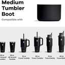 Hydro Flask Tumbler Boot  Bottom Protector Sleeve  Silicone Tumbler Accessory Medium Beachplum Purple (28 Ounces)