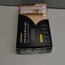 14 Bulbs LED Vanity Lights for Mirror, 3000K 4000K 6500K & 10-Brightness, Wire Length Adjustable, USB Cable, Hollywood Mirror Lights for Makeup Dressing Room Bathroom, White