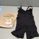 SHAPERX Women's Shapewear Bodysuit Tummy Control Body Shaper Seamless Sculpting Snatched Waist Body Suit, L/XL