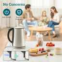 Cosori Electric Kettle, No Plastic Inner Lid, Filter & Spout, Stainless Steel Tea Kettle, Automatic Shut Off & Boil-Dry Protection, Durable Tea Kettle Boiler & Heater, 1.5L/1500W, Silver