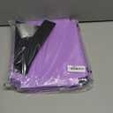 Nordun Plastic Extra Capacity Hanging File Folder Letter Size,12 Pack Reinforced Purple Hanging Folders Expandable,Heavy Duty Folders 2 Inch Expansion,Hanging File Organizer Designed for Bulky Files