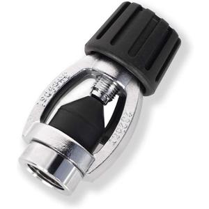Scuba Diving Din to Yoke Adapter, Diving Regulator to Yoke Converter with Dust Cover for First Stage Adapter and Regulator Conversion, 250Bar, 3300PSI